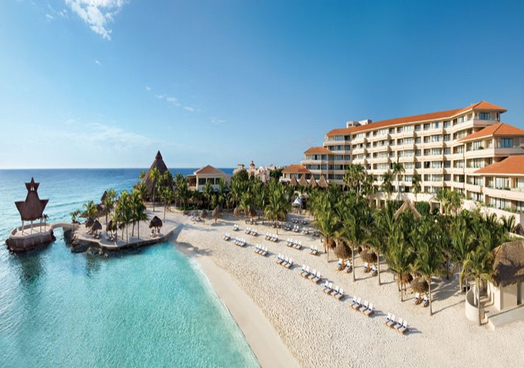 Dreams Puerto Aventuras Resort & Spa - aerial view