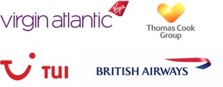 virgin atlantic, Thomas Cook Group, TUI, British Airways